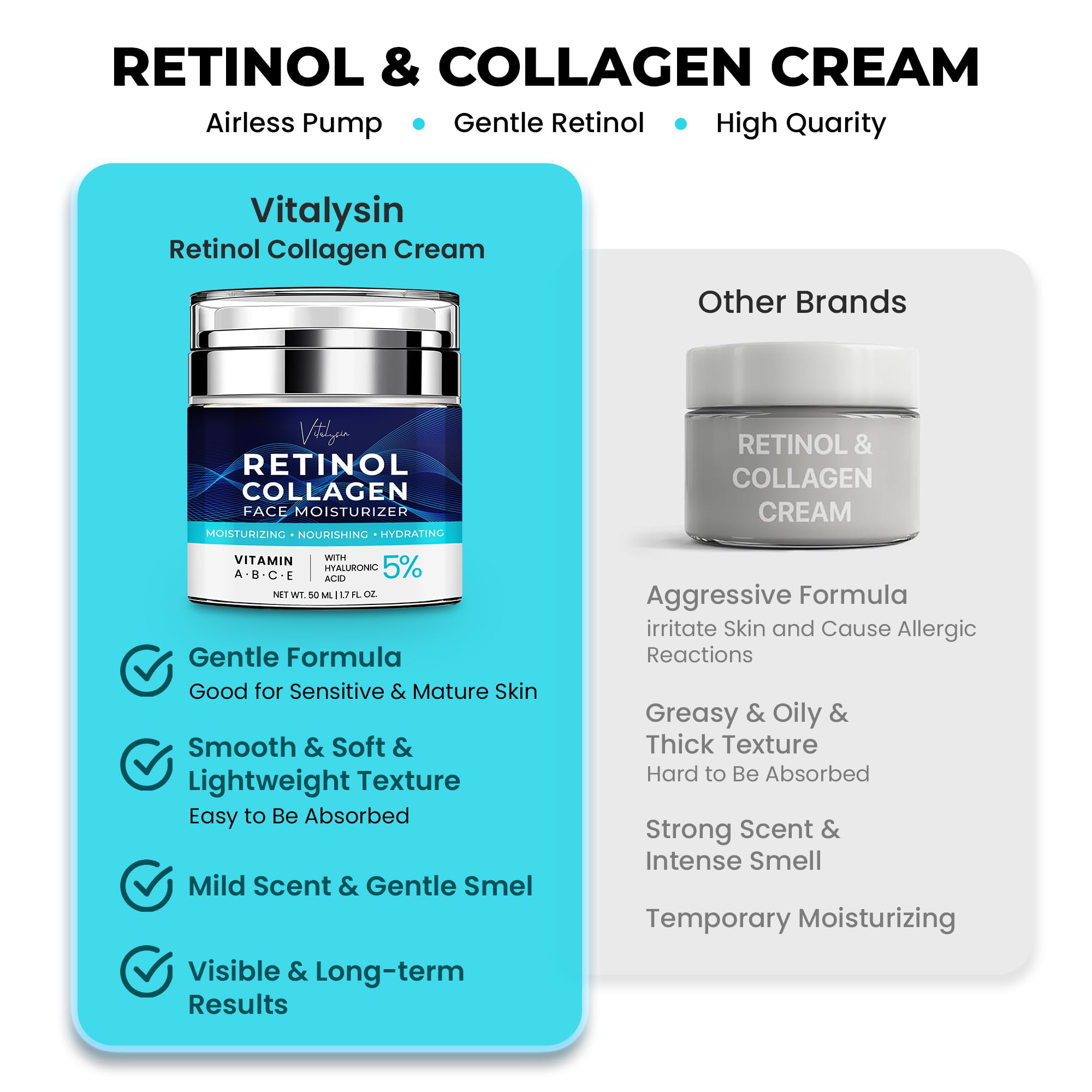 Vitalysin day-use under makeup demonstrates seamless daytime hydration