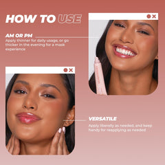 Vitamasques cocoa-butter-scent lip mask evokes relaxing nighttime aroma.