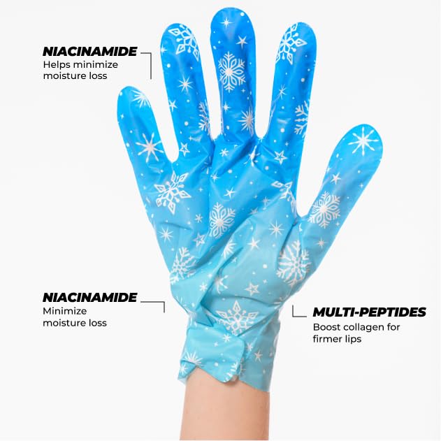 Vitamasques Holiday Snow Bliss Ingredient Close-Up reveals shea butter and niacinamide nourishment
