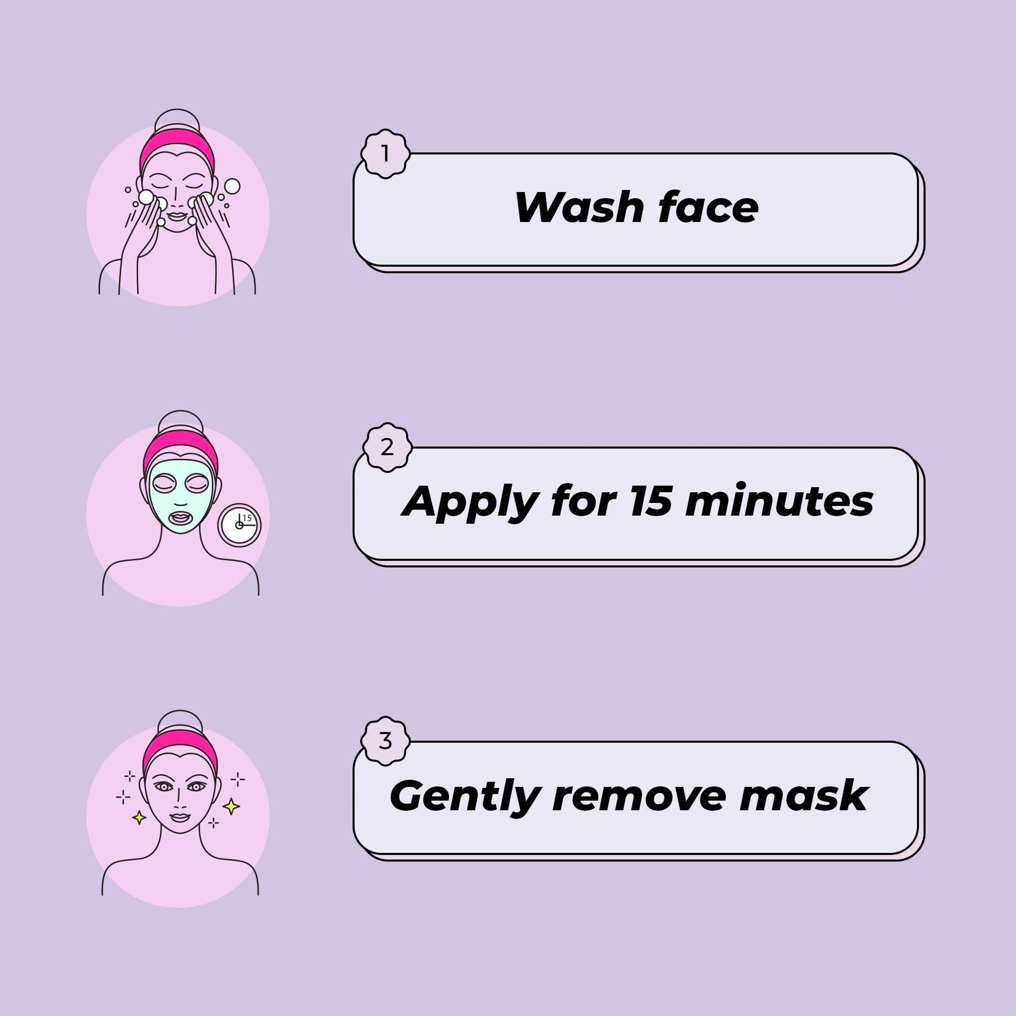 Vitamasques vitamin C cherry mask closeup for radiant glow and even tone.