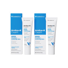 VitaMedica Arnica Cream bruising-improvement close-up after bumps