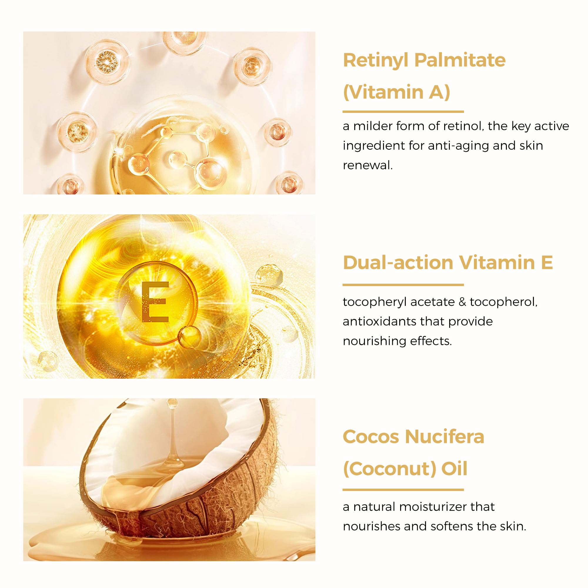 Vitamin World Retinol Cream in night routine for overnight hydration.