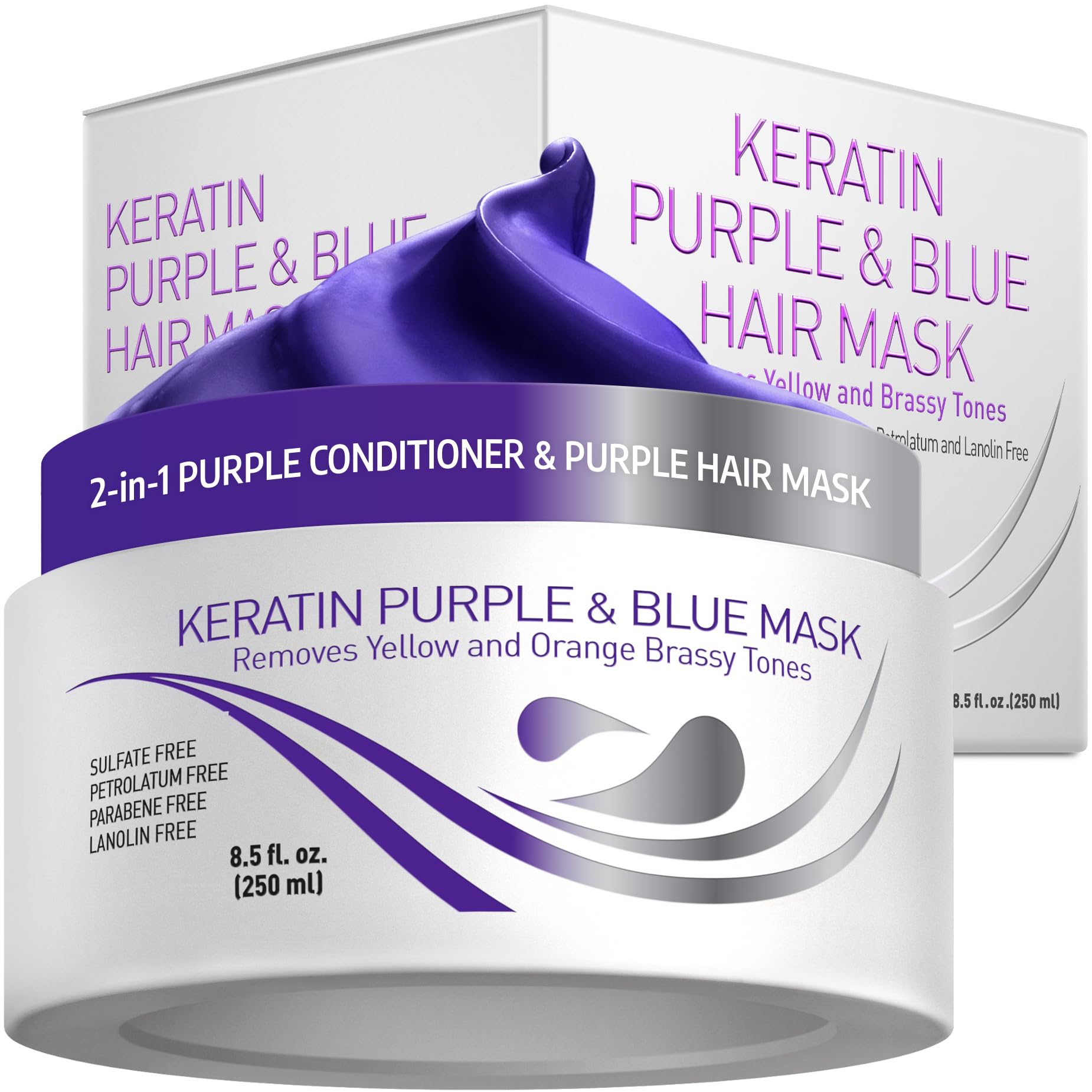 VITAMINS blonde-toner-neutralization-result shows cooler, brass-free looks