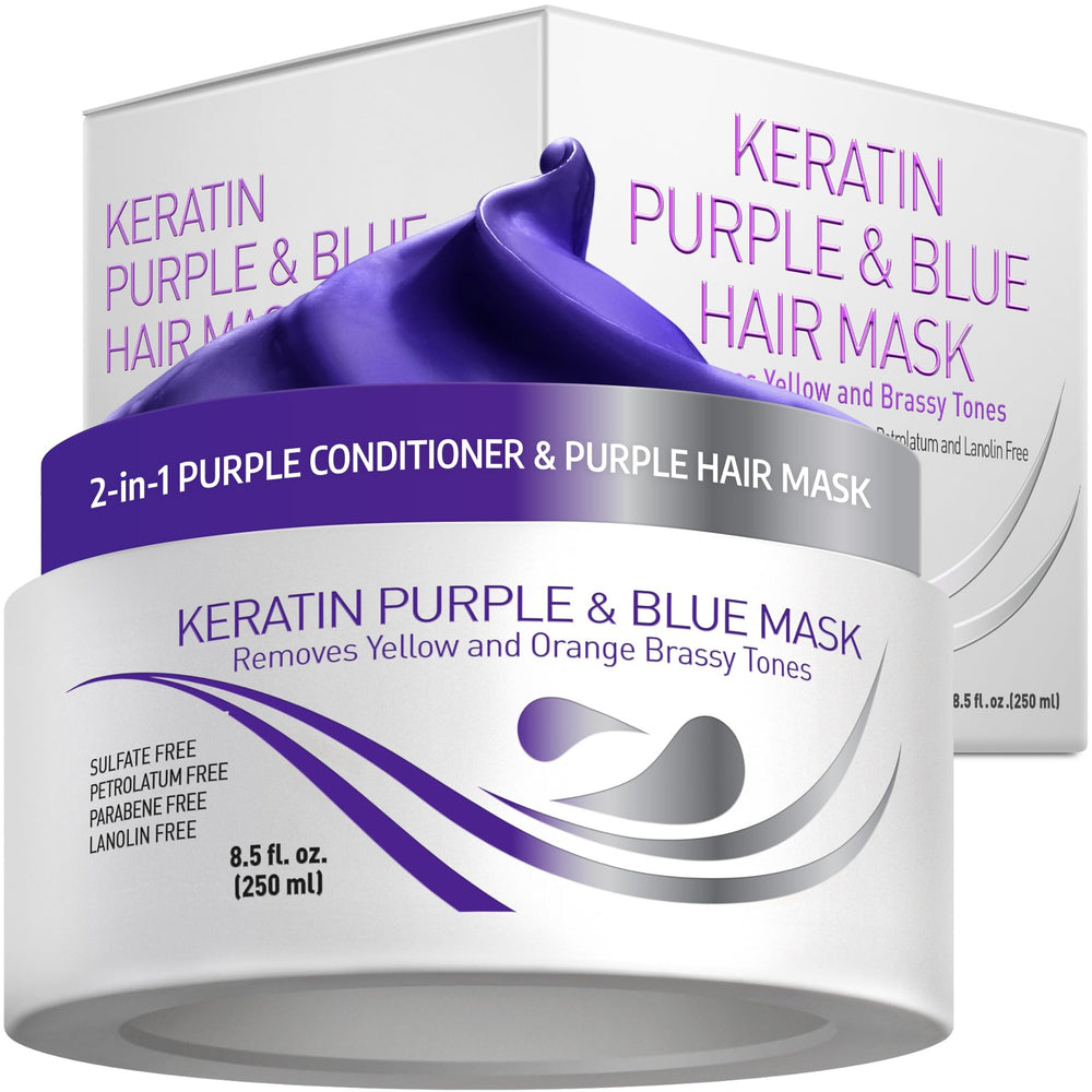 VITAMINS blonde-toner-neutralization-result shows cooler, brass-free looks