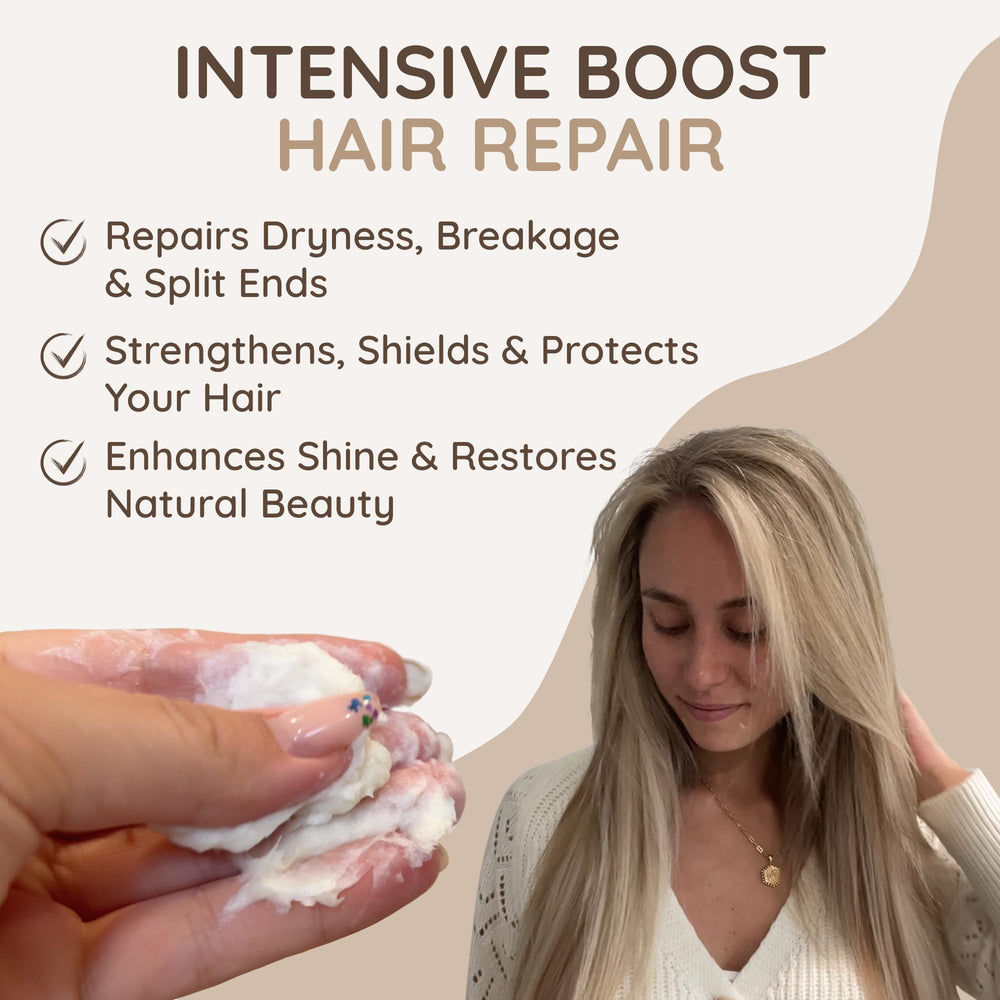 VITAMINS keratin-hair-mask-texture-closeup reveals creamy formula for deep conditioning