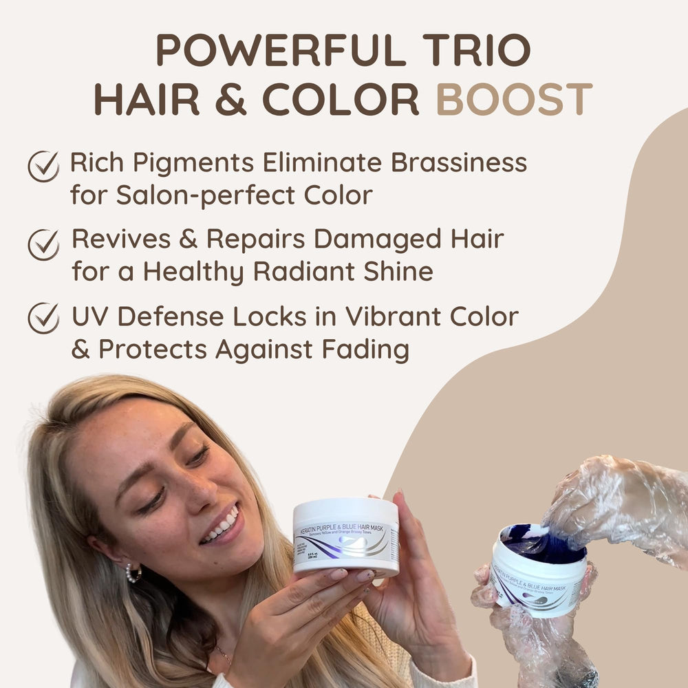 VITAMINS salon-toner application shot shows quick at-home toning between visits