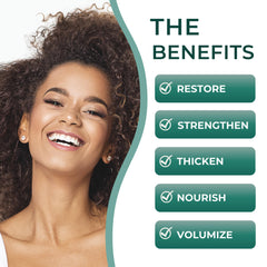 Vitamo Batana oil pour demonstrates easy-to-use liquid texture for scalp massage.