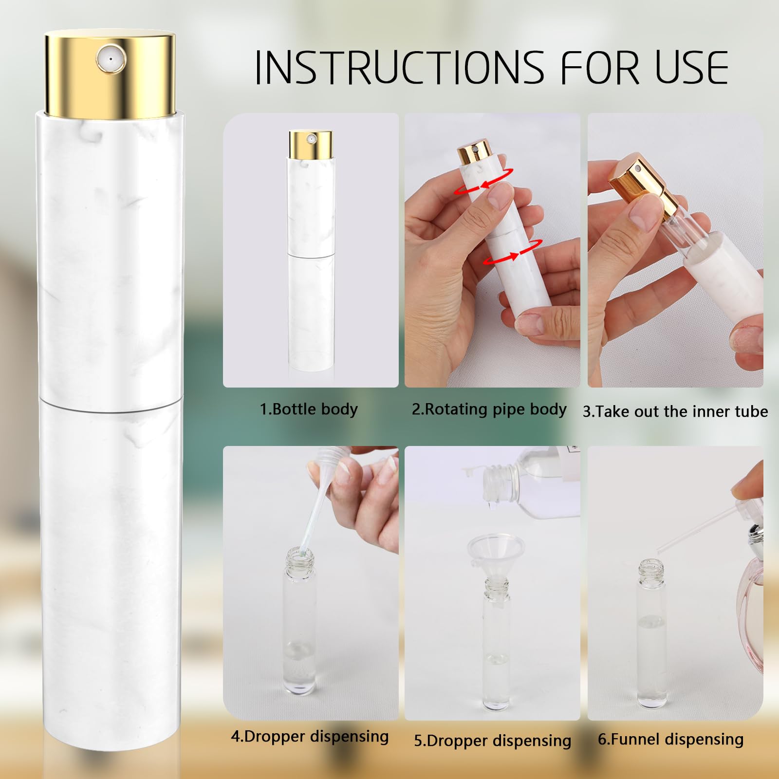 Vitog leak proof sealing ring preserves fragrance during transit