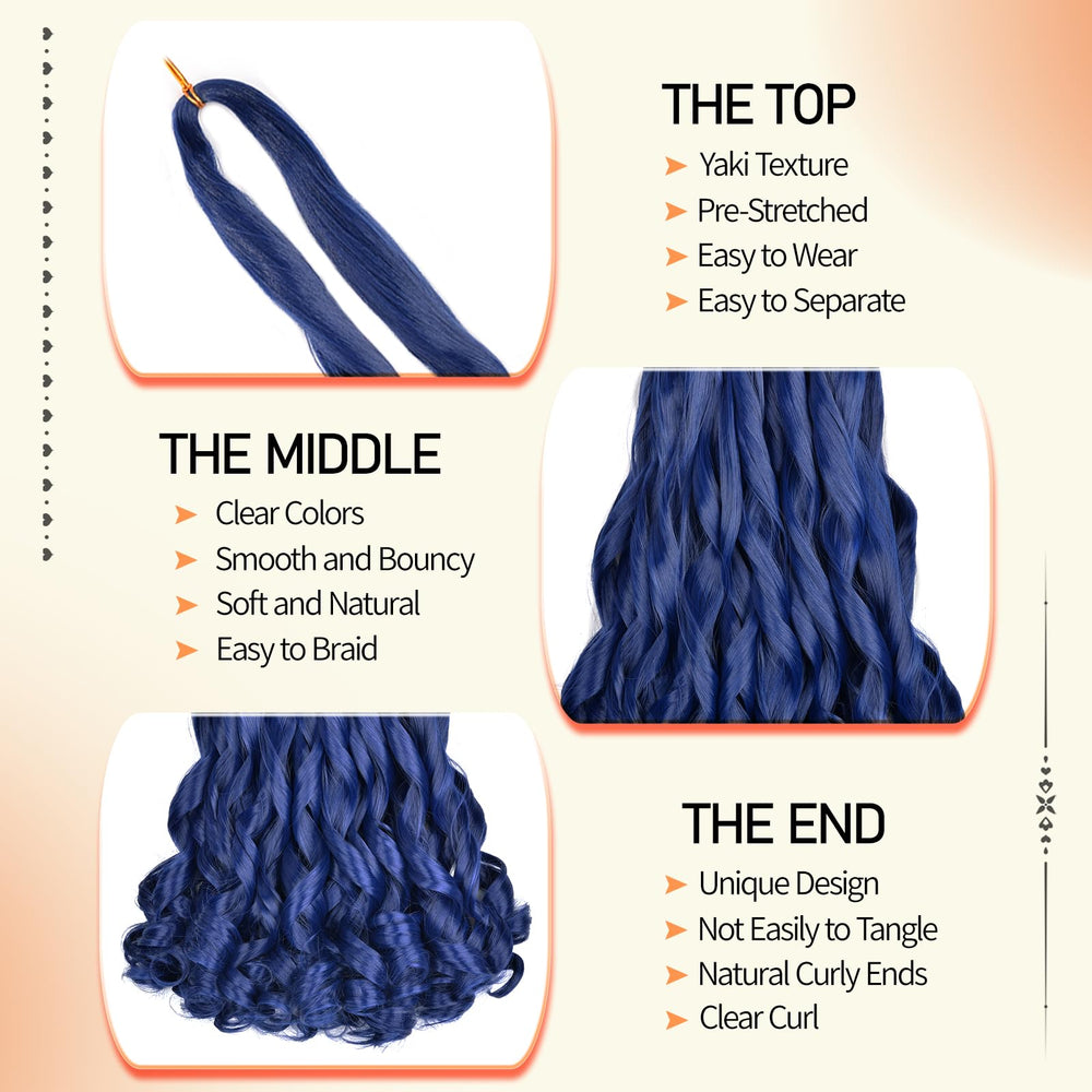 Vitorish Soft yaki fiber braiding hair in hand demonstrates flexible, tangle-resistant texture.