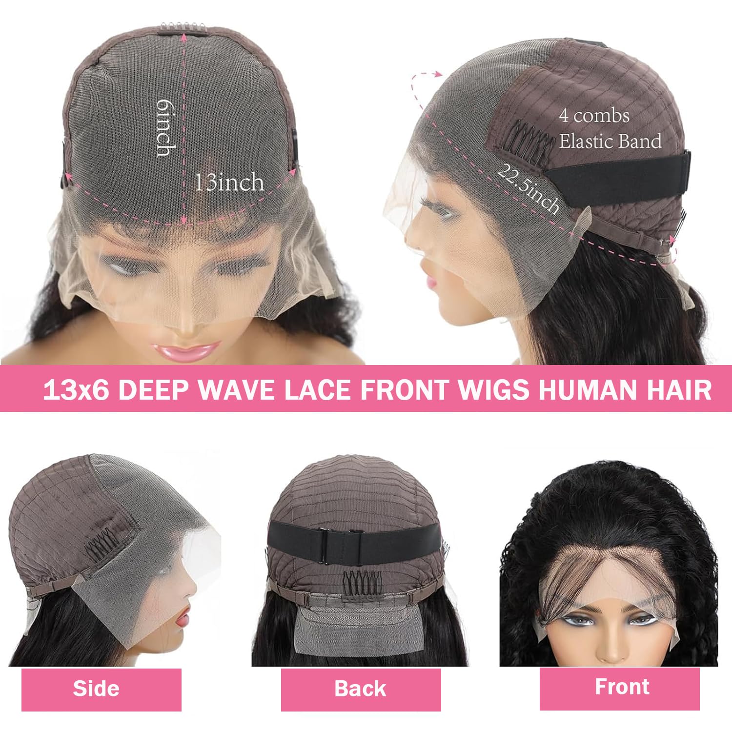 VIULKY wig image demonstrates full 200% density for glamorous volume.
