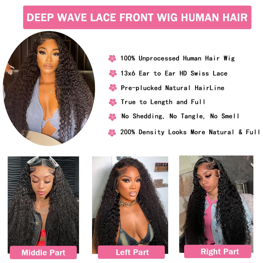 VIULKY 13x6 HD lace front close-up blending with skin tone for natural look.