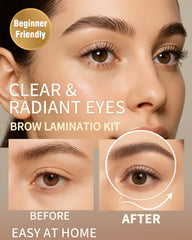 Vivandra all-in-one brow lamination kit with included tools for beginners and pros.