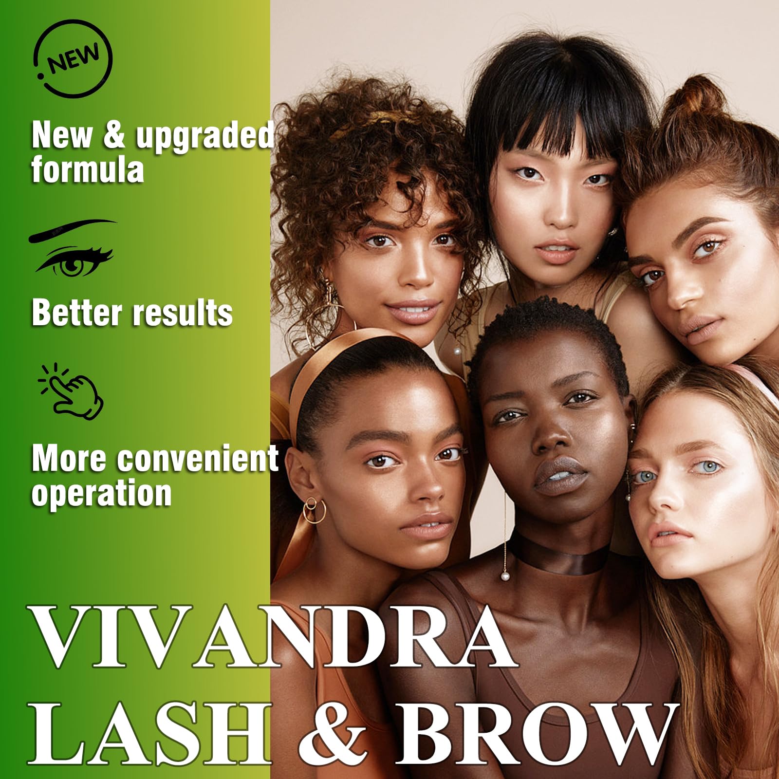 Vivandra cruelty-free formula emphasizes safe, non-irritating brow and lash care.