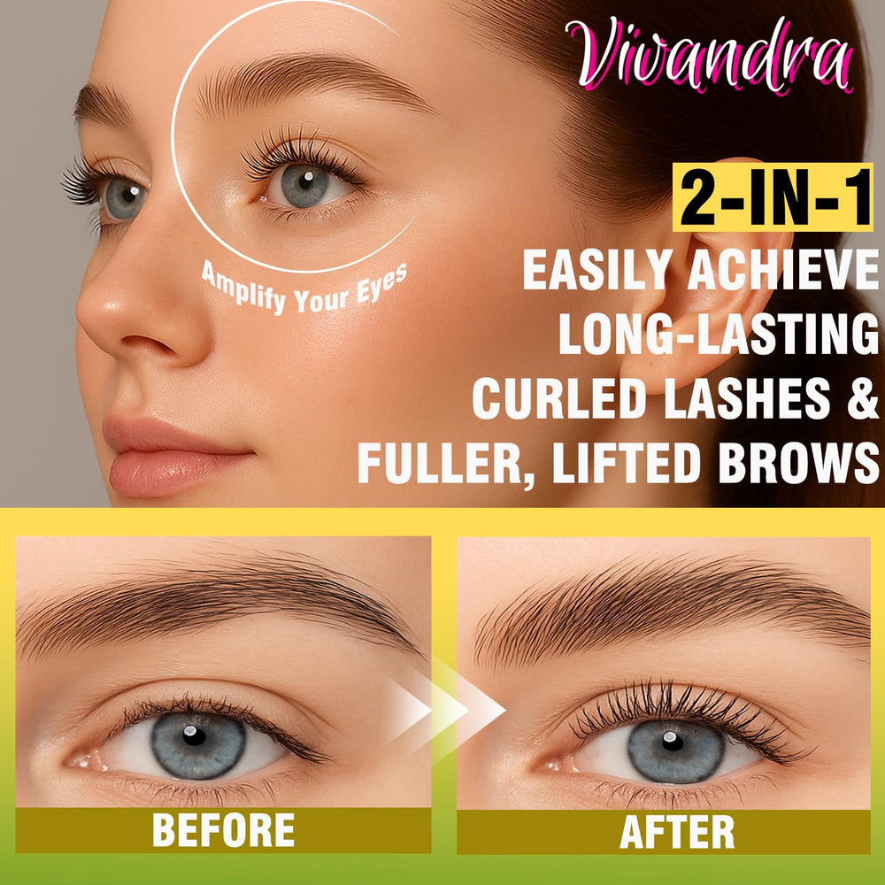Vivandra dual adhesives demonstrate secure hold for lids and lashes during lifts.