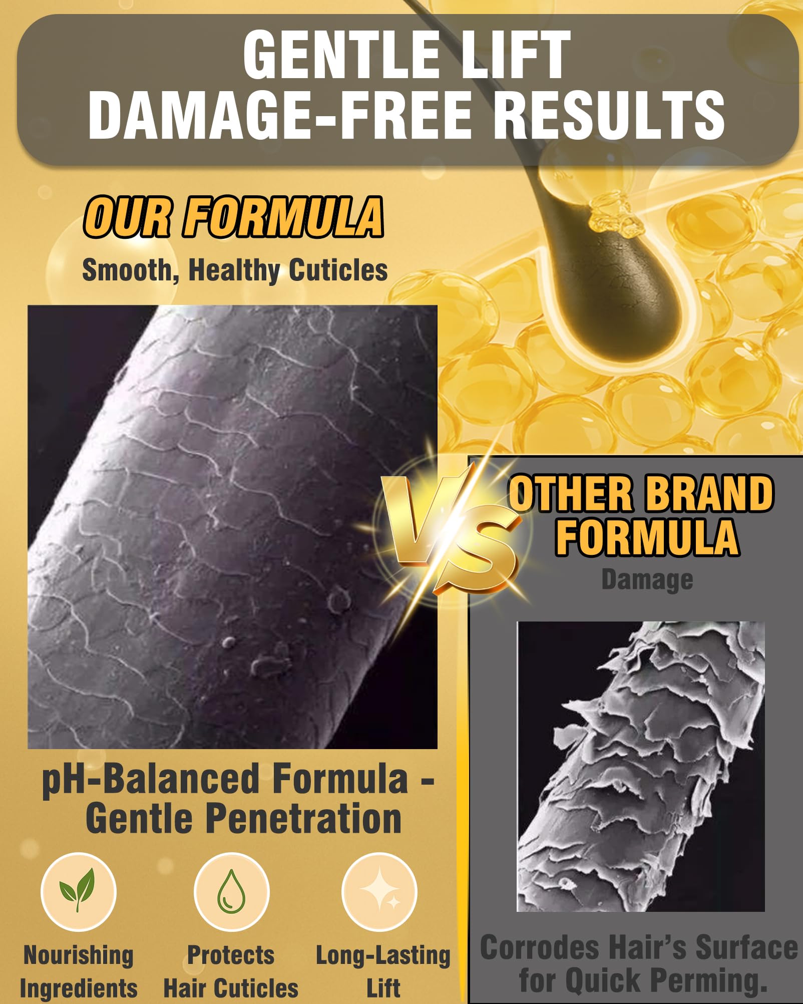 Vivandra brow-lamination results showing lifted, fuller brows lasting weeks.