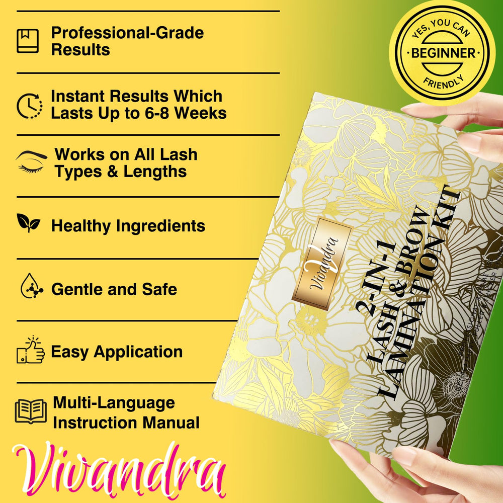 Vivandra ultra-soft lift pads highlight comfortable, slip-free eyelid contact.