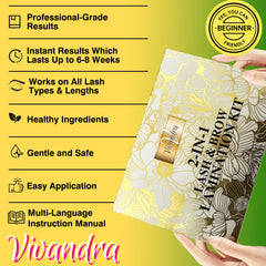 Vivandra ultra-soft lift pads highlight comfortable, slip-free eyelid contact.