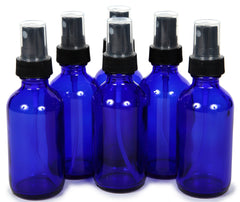 Vivaplex 6x 2oz bottles with sprayers, travel-friendly essential oil kit.