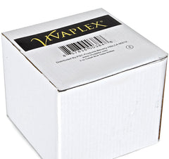 Vivaplex cobalt blue glass close-up highlights UV protection for oils.