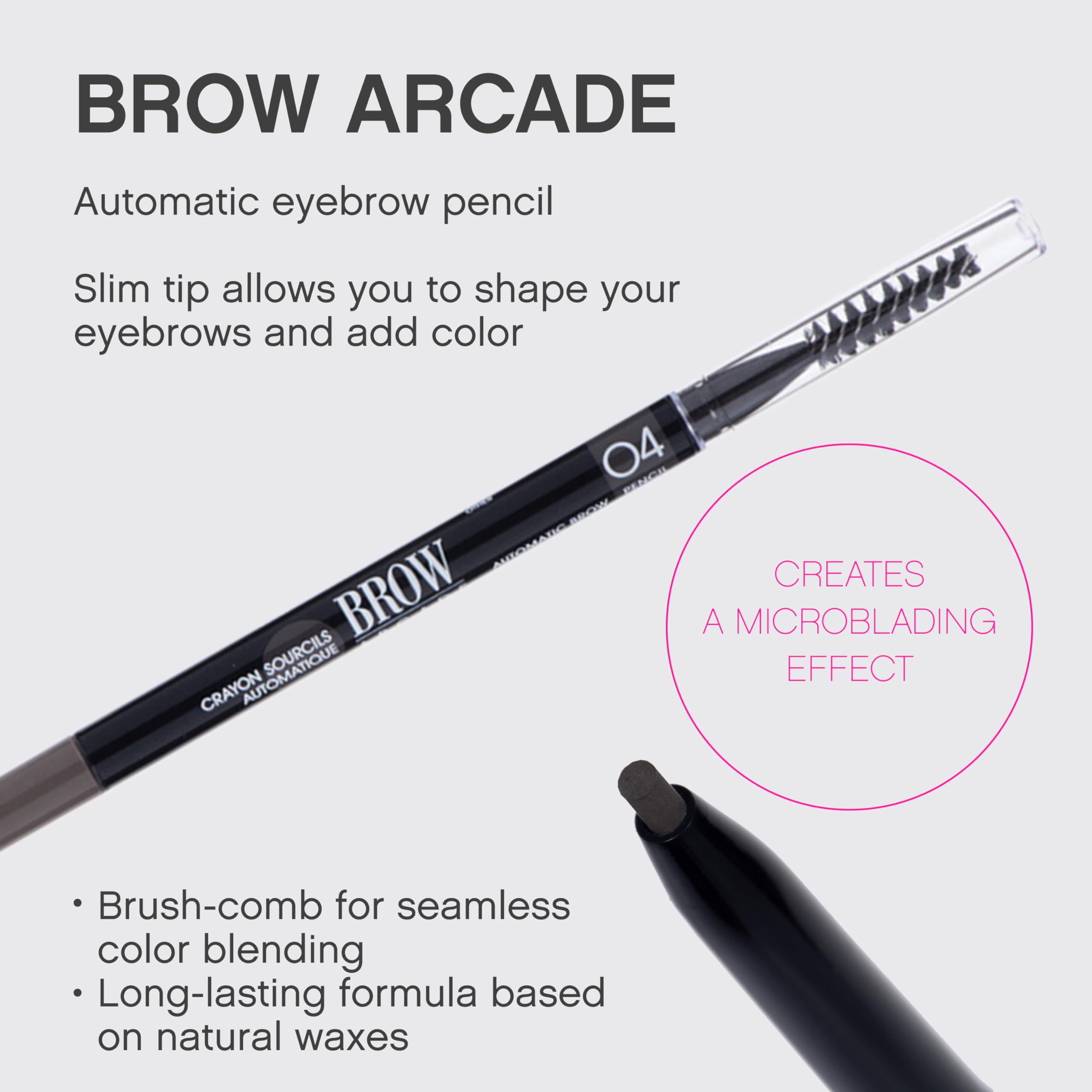Vivienne Sabó Brow Arcade spoolie end for easy shaping and blending