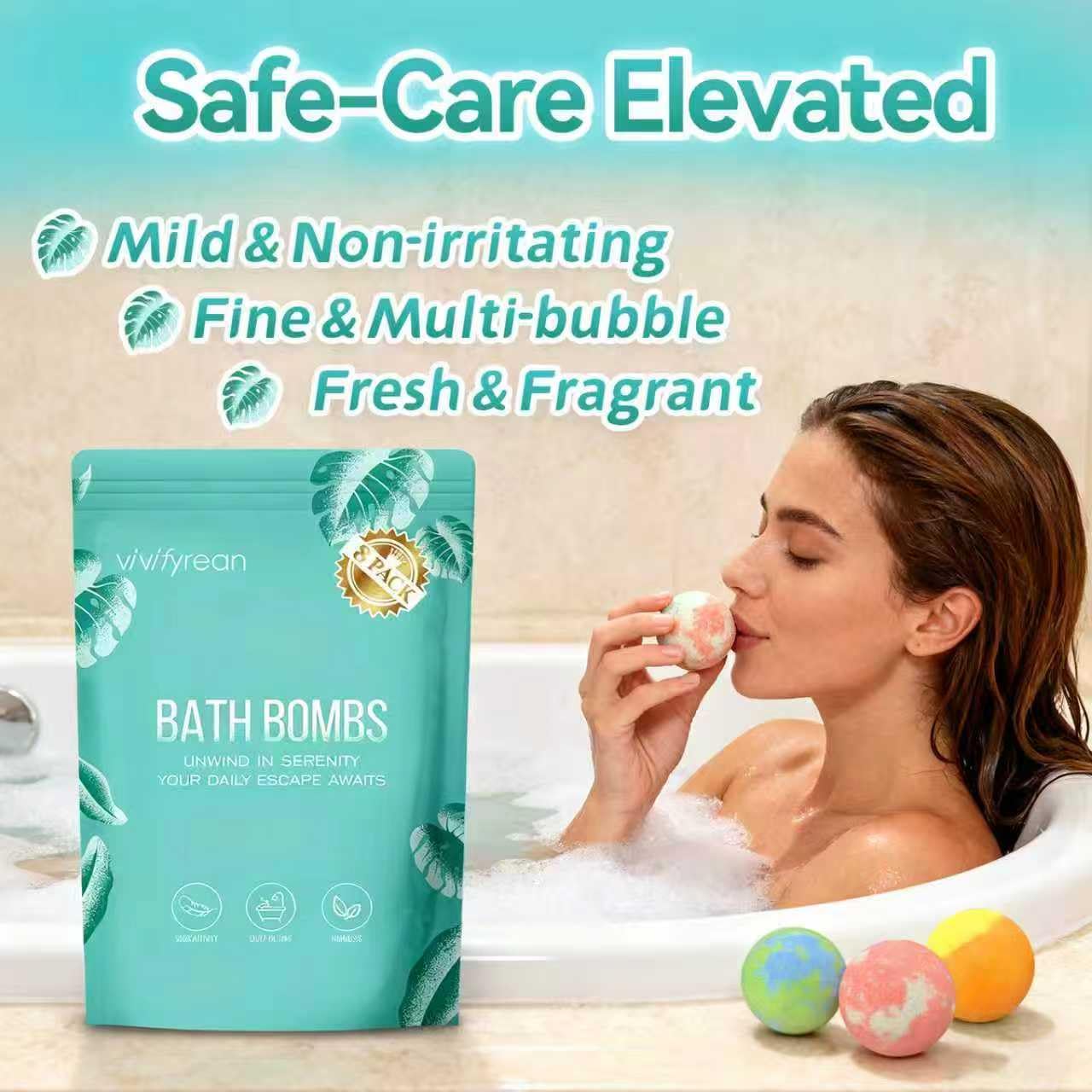 Vivifyrean bath bombs ideal gift for holidays and occasions
