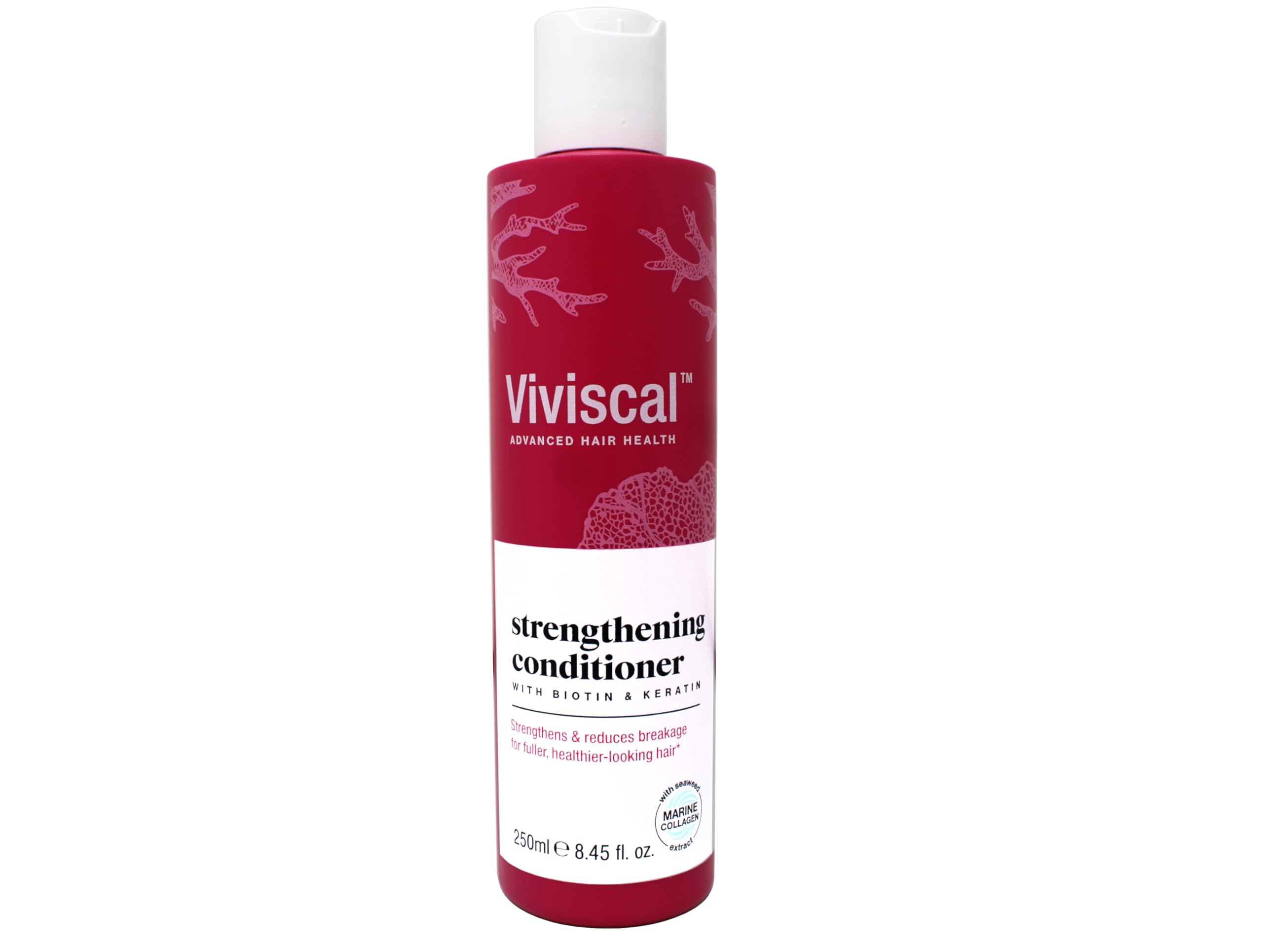 Viviscal Eucalyptus elements in image suggest refreshing scalp care.