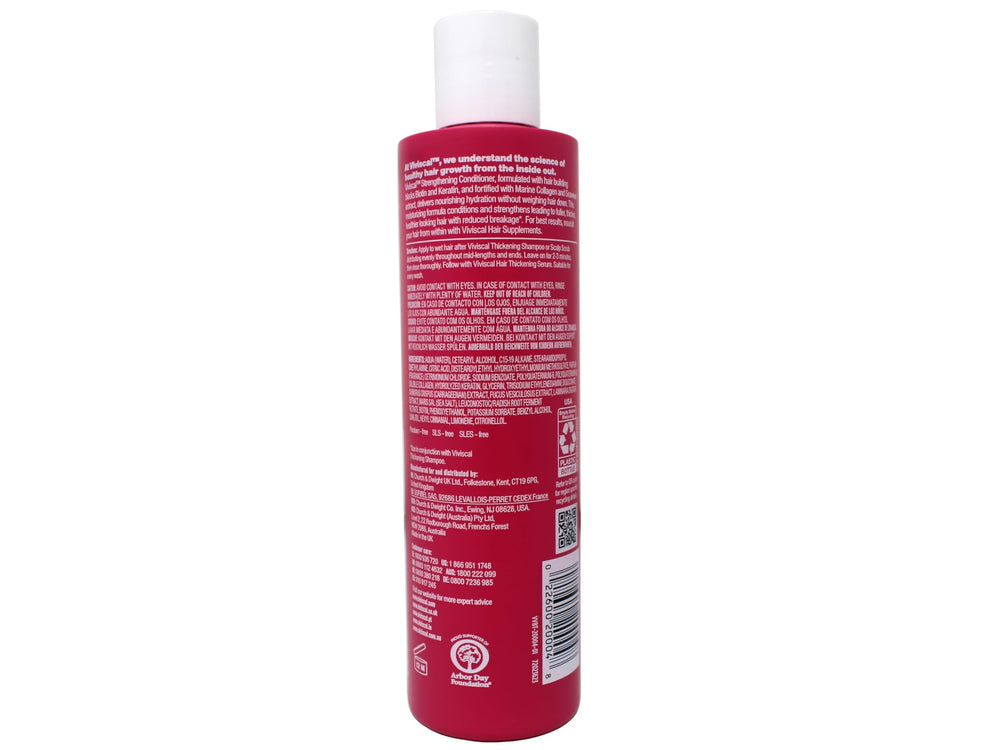 Viviscal Hair appearance thicker concept shown in display shot.