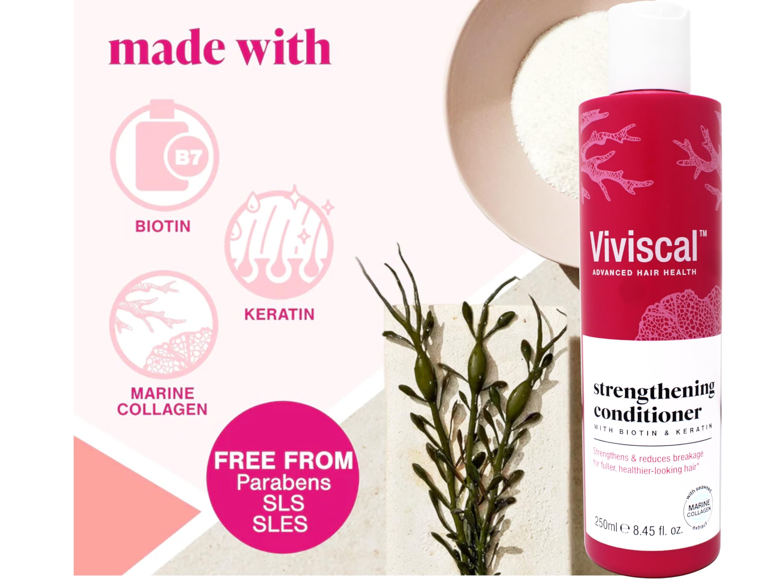 Viviscal Set packaging displayed for a complete hair thickening routine.