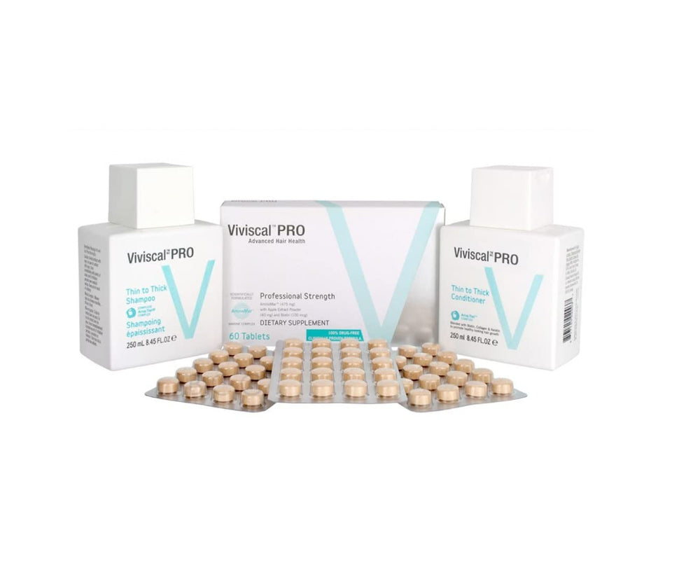 Viviscal shampoo pump close-up showing rich lather for cleansing.
