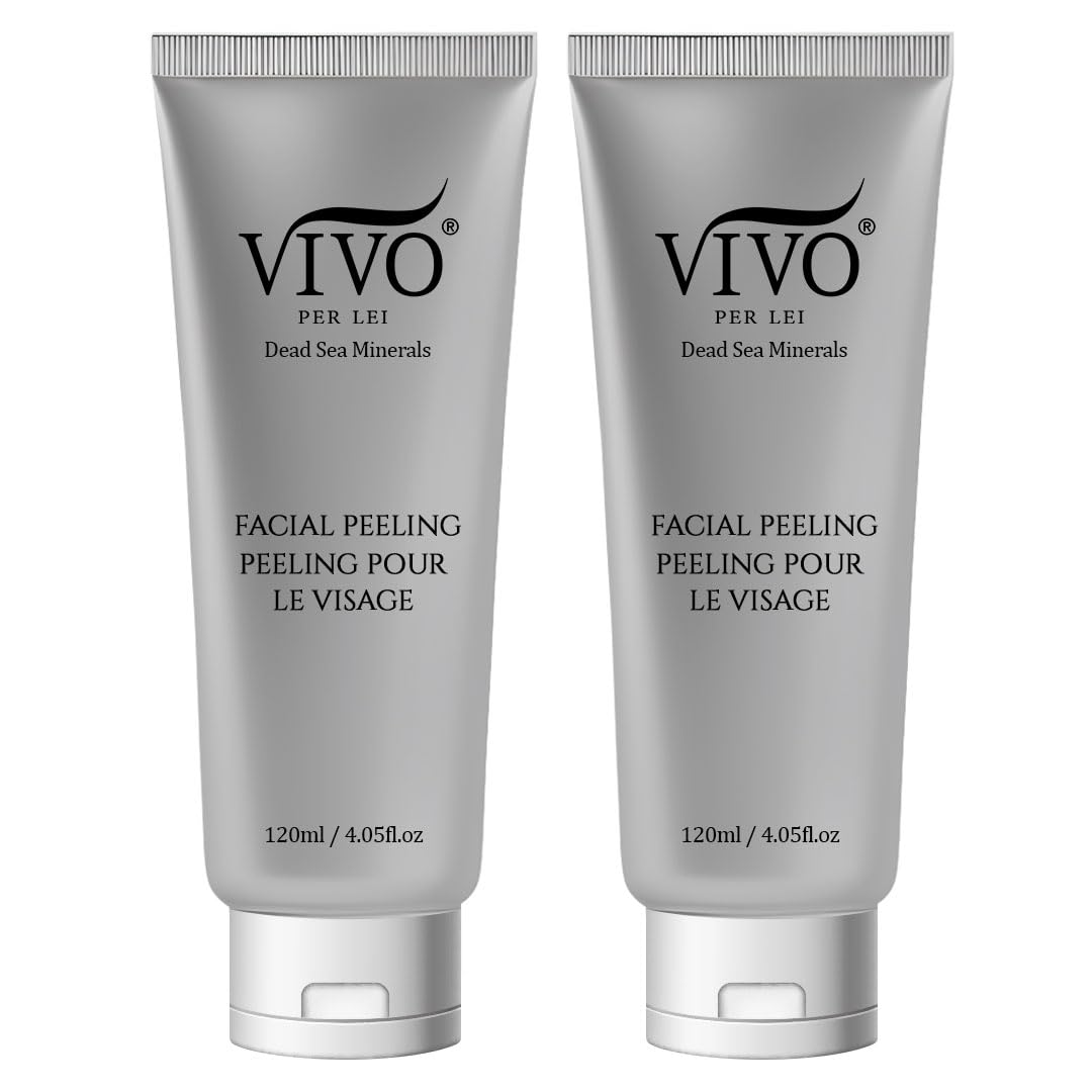 Vivo Per Lei face peeling gel bottle front shows gentle exfoliation preparation.