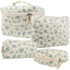VIWIME makeup bag dimensions 10.1x5.8x5.4 inches for easy packing and full-sized cosmetics.