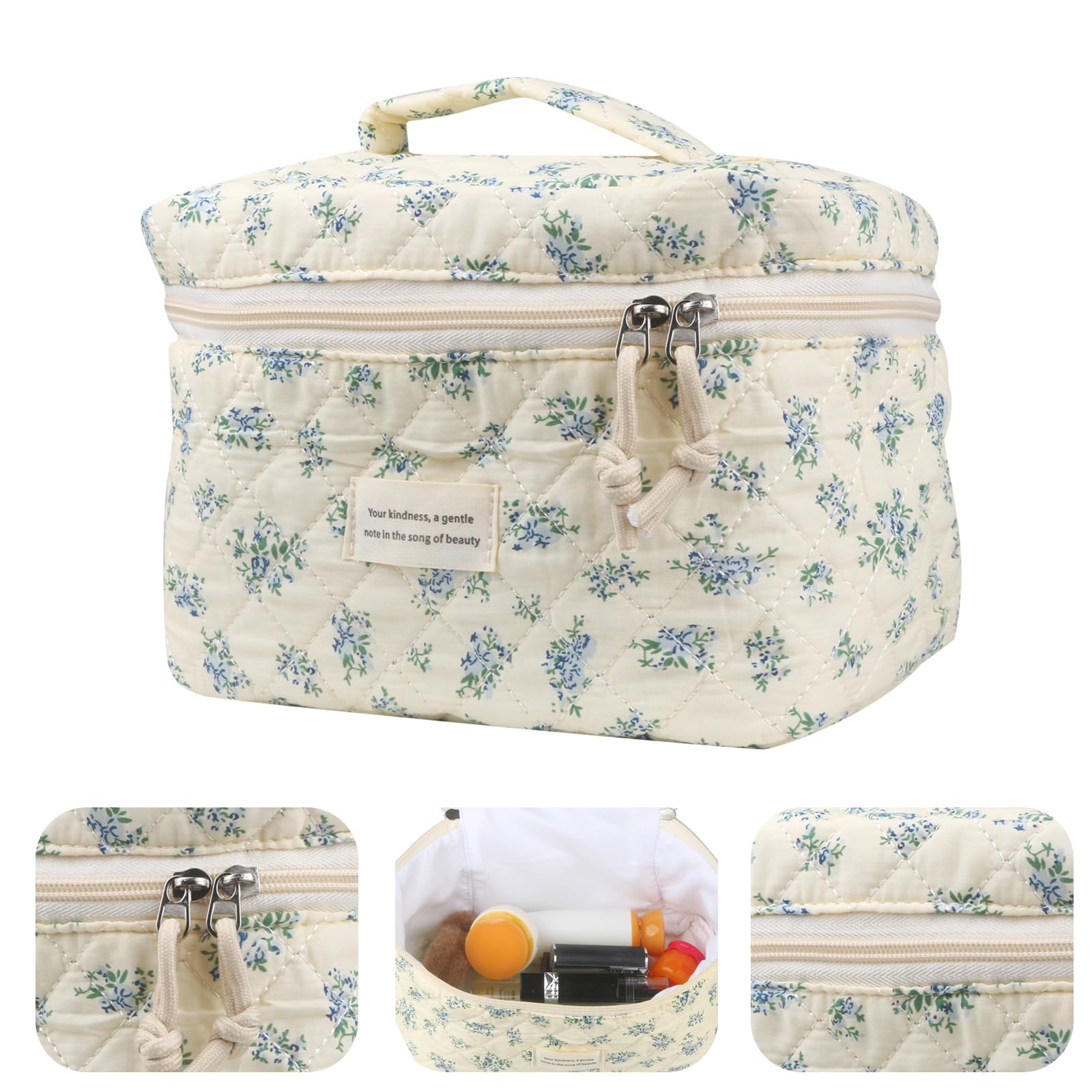 VIWIME makeup bag multi-functional use as storage or travel organizer.