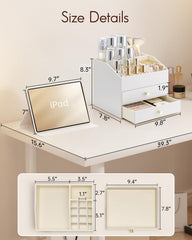 Vlando lipstick holder removable feature allows flexible, customized storage.