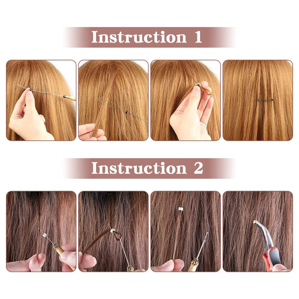 Vlasy silicone inner lining detail close-up protecting strands