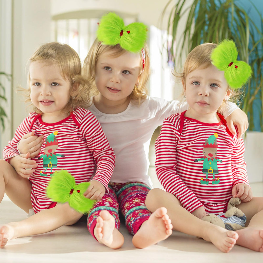 Vloso Christmas bow decoration for stockings and party decor