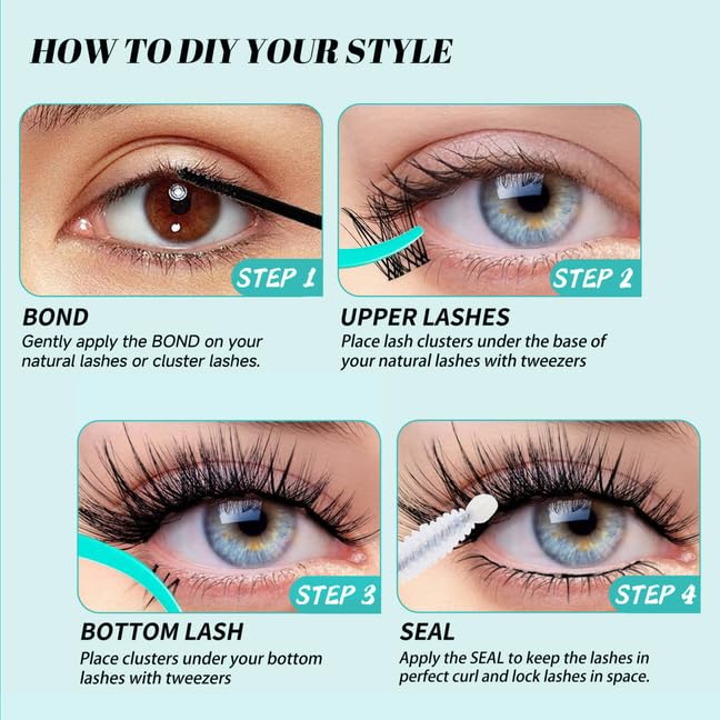 VLVLOCK Ivy Kit at-home-diy-lash-set enables salon-like results at home.