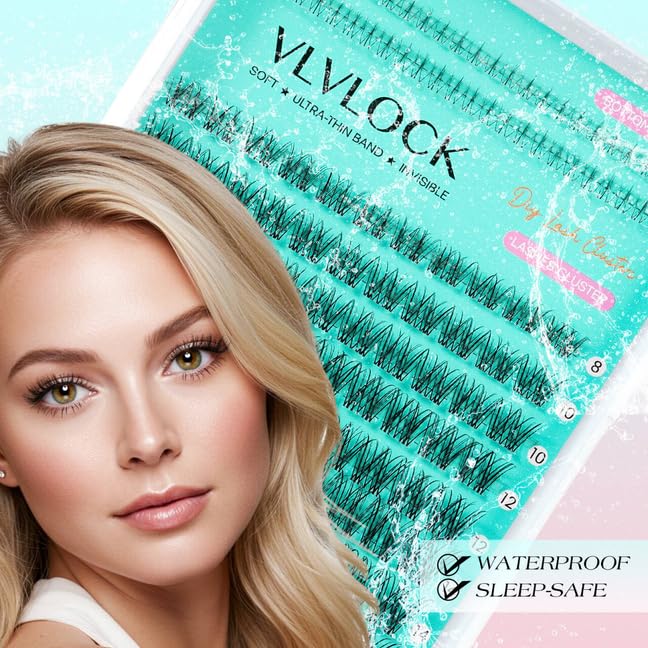 VLVLOCK Ivy Kit wispy natural-style lashes ideal for everyday wear.