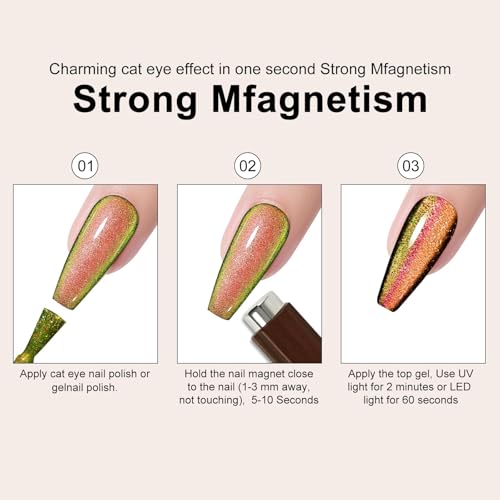 Vnjaoi Cat Eye Magnet easy operation steps for quick results.