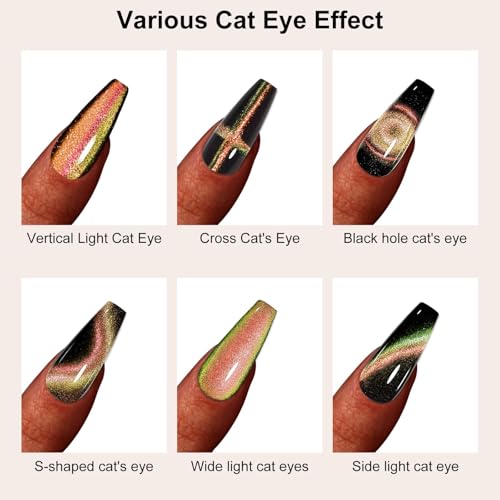 Vnjaoi Cat Eye Magnet protective cover highlights durable housing.