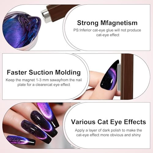 Vnjaoi Cat Eye Nail design demo captures studio-ready inspiration.