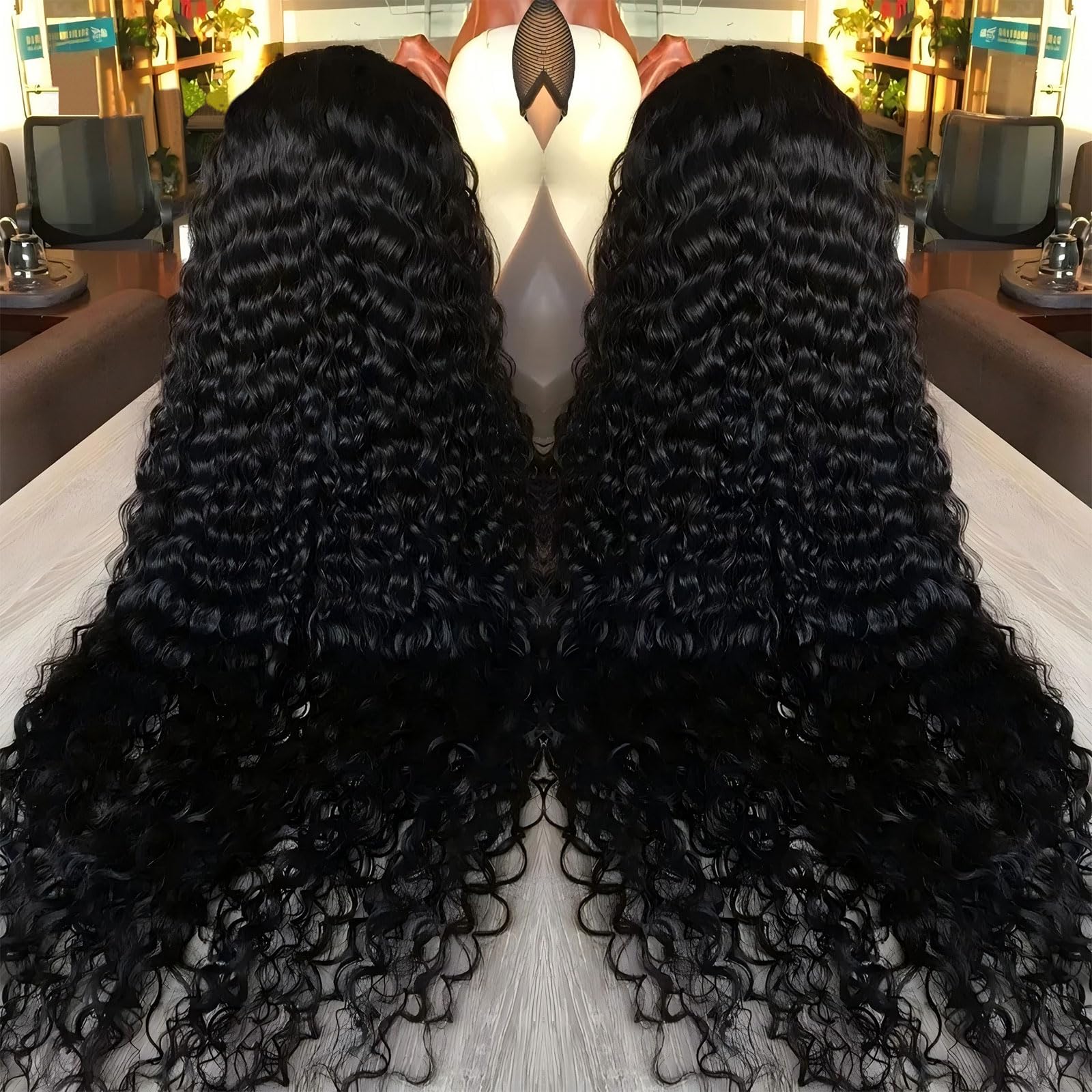 Vnrtkkn glueless lace wig enables quick application and comfortable daily wear.