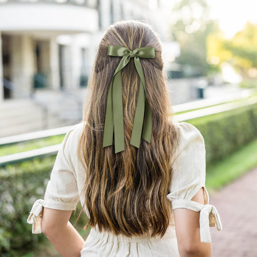 VOBOBE four-pack bows with durable alligator clips for quick styling
