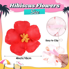 VOBOBE Hawaiian flower clip yellow adds sunny energy to daily accessorizing.