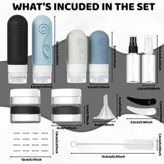 vodvob spray bottles travel-size ready for small liquid products