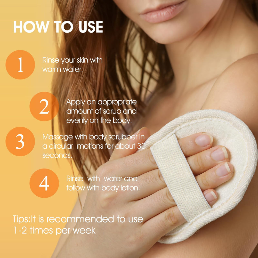 VOERUY Bikini area exfoliation with gentle motion for even tone