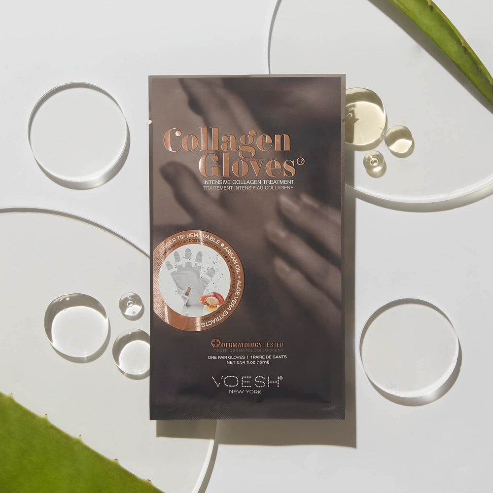 VOESH Collagen Gloves Trio at-home spa use promotes deep hydration and relaxation