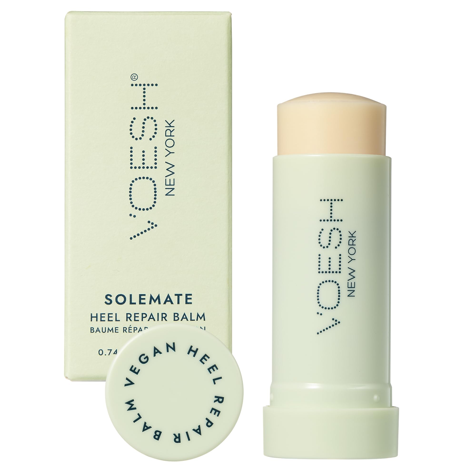 VOESH Solemate balm heel-application demonstrates deep hydration for smoother, more comfortable heels