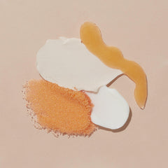 VOESH Tangerine Twist pedicure scrub for citrus exfoliation.
