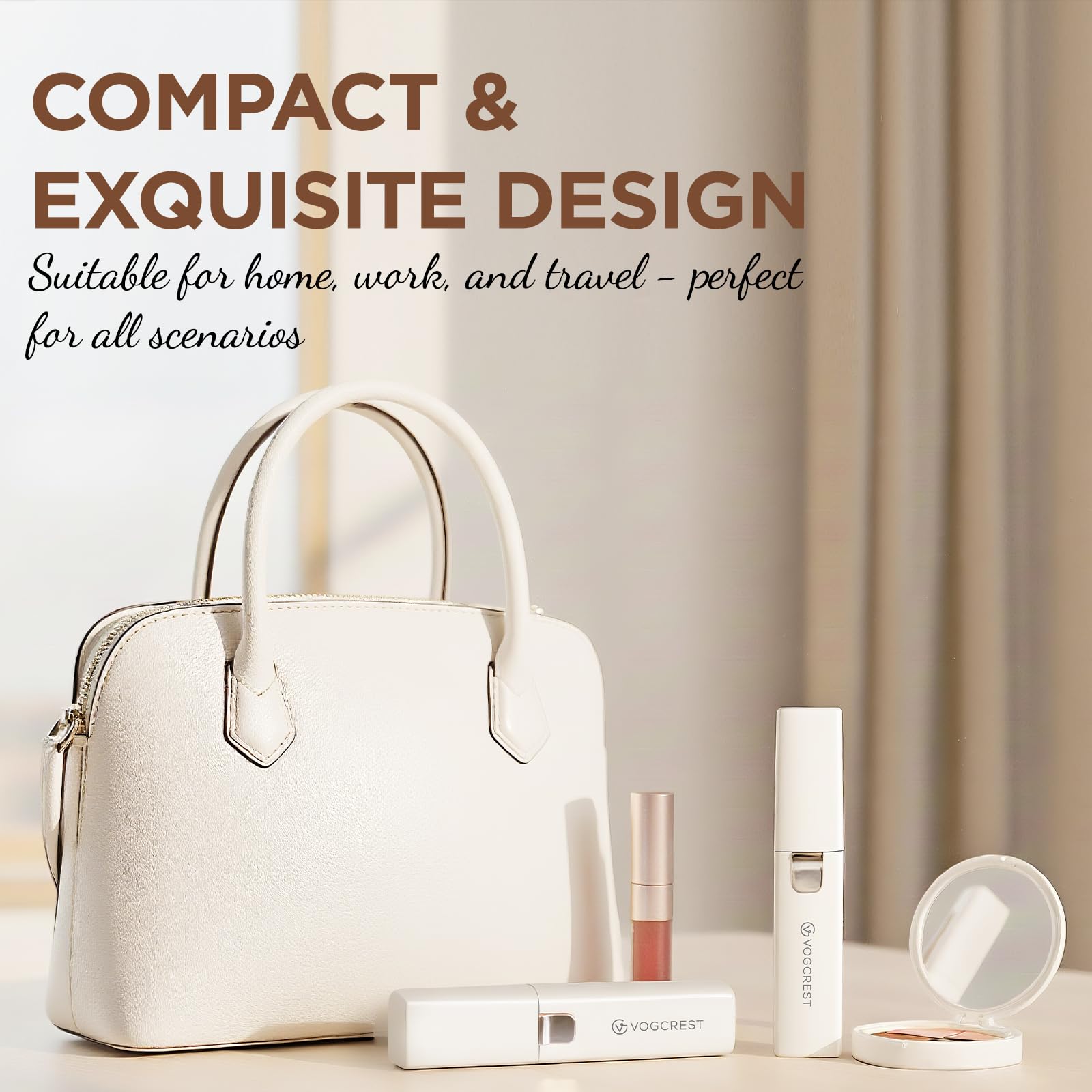 VG VOGCREST gentle facial trimming on cheeks and chin for a refined look