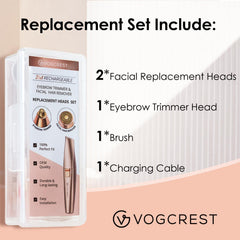 vogcrest replacement head vg-102 offers easy snap-on installation for quick maintenance.